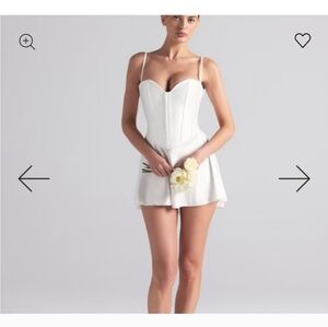 SKIMS White Mini Dress